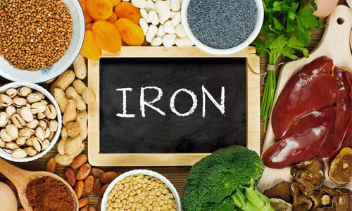 Foods rich in iron